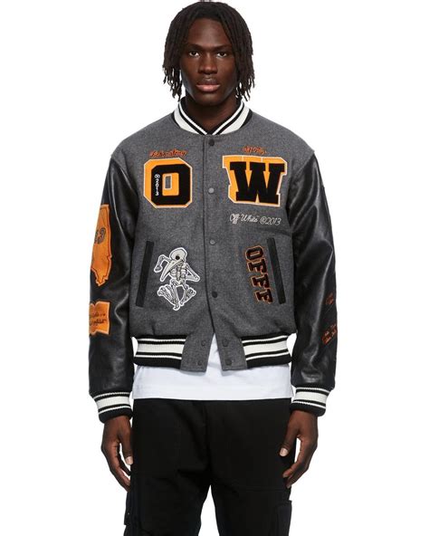 Virgil Abloh varsity jacket